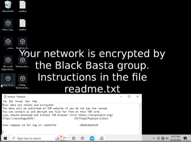 Black Basta Screenshot