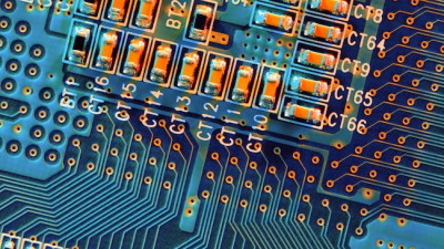 Closeup image of circuit board
